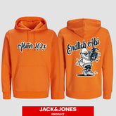 1060 "Endlich Abi " ABI Hoodie by Jack&Jones beidseitig bedruckt